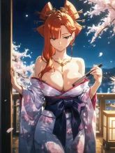 ジト目の花魁