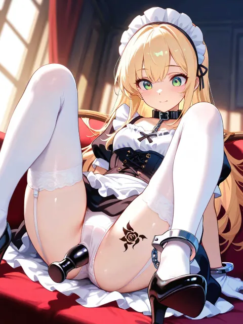 ultra-detailed、highres - 手錠 vs リボン