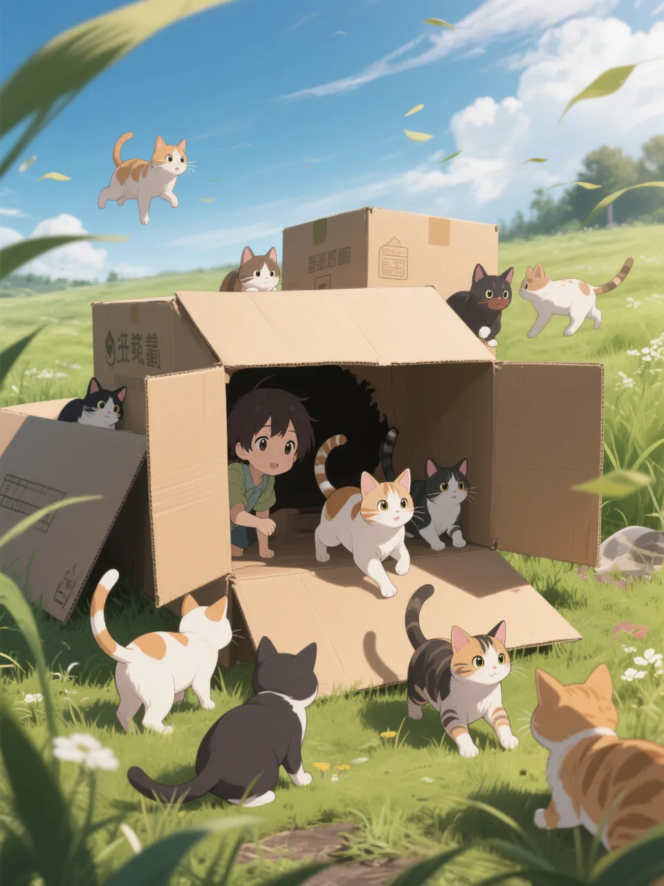 猫達の秘密基地