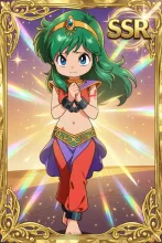 ﾄﾞﾘｰﾑﾊﾝﾀｰ･ｱﾗﾋﾞｱﾝ･ﾅｲﾄ~○○麗夢のﾚｱｶｰﾄﾞ~ — 少女ｱﾗﾋﾞｱﾝ･ﾅｲﾄ愛好会さんのAIイラスト