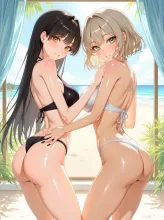 黒か白どっち？ — りな〜！さんのAIイラスト