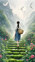 bamboo basket — haru_さんのAIイラスト