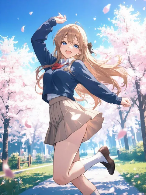 笑顔で次のステップにジャンプ