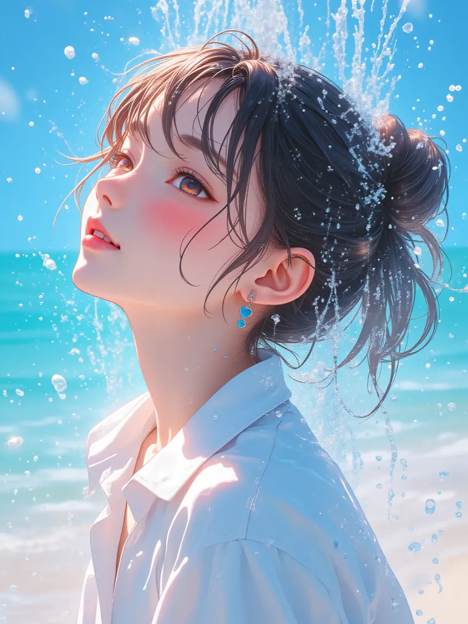 突然の雨