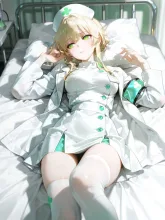 夜勤明け·白衣のまま眠る の投稿作品