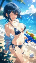水遊び