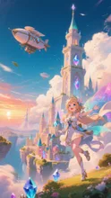 異世界〔アエルフェリア〕女神〘フェリル・スカイウィスプ〙