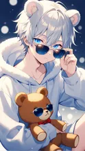 サングラス没画 — WhitebearさんのAIイラスト