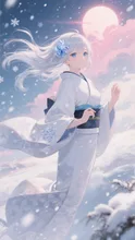 雪女ちゃん💕え？私はファンタジーなんですか？💦