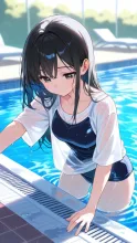 濡れ vs 乾き·布の重さが違う の投稿作品
