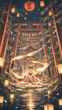 異世界の神社