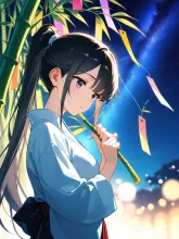 七夕の天の川② — 七夕イラストのAIイラスト｜SUPPART
