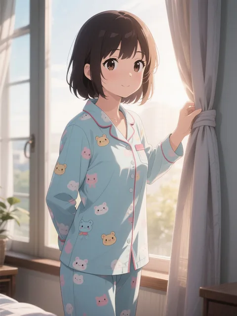高精度アニメ - 朝のはじまり / マロン