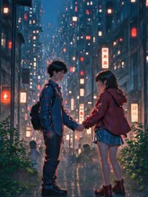 無限街 — いであ(IDEA SHELTER)さんのAIイラスト