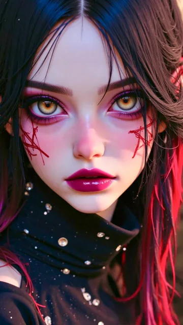 画像生成チャレンジ - Red Eye