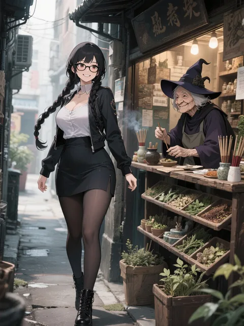「穂蔵 灯子(ほのぐら とうこ)」と魔法の店?