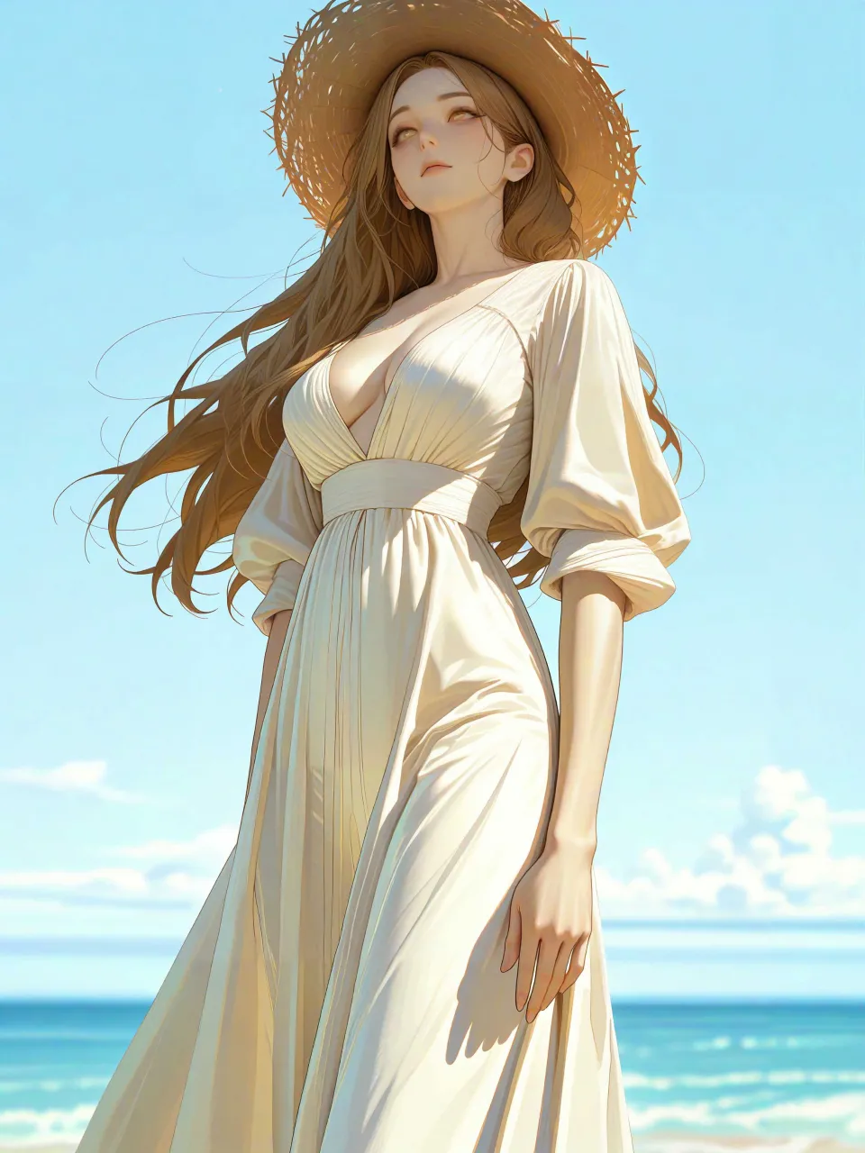 うーん、怖い😱 — 撒旦さんのAIイラスト