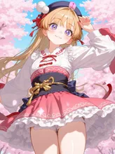 桜異世界 — ぱとぽさんのAIイラスト
