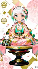 画像生成チャレンジ·ひな祭り の投稿作品