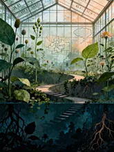 知の庭/辿りながら、ひらく-Garden of Knowing