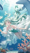 画像生成チャレンジ·素潜り の投稿作品