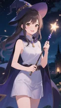 魔法使いの美少女