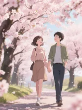 お花見デート②