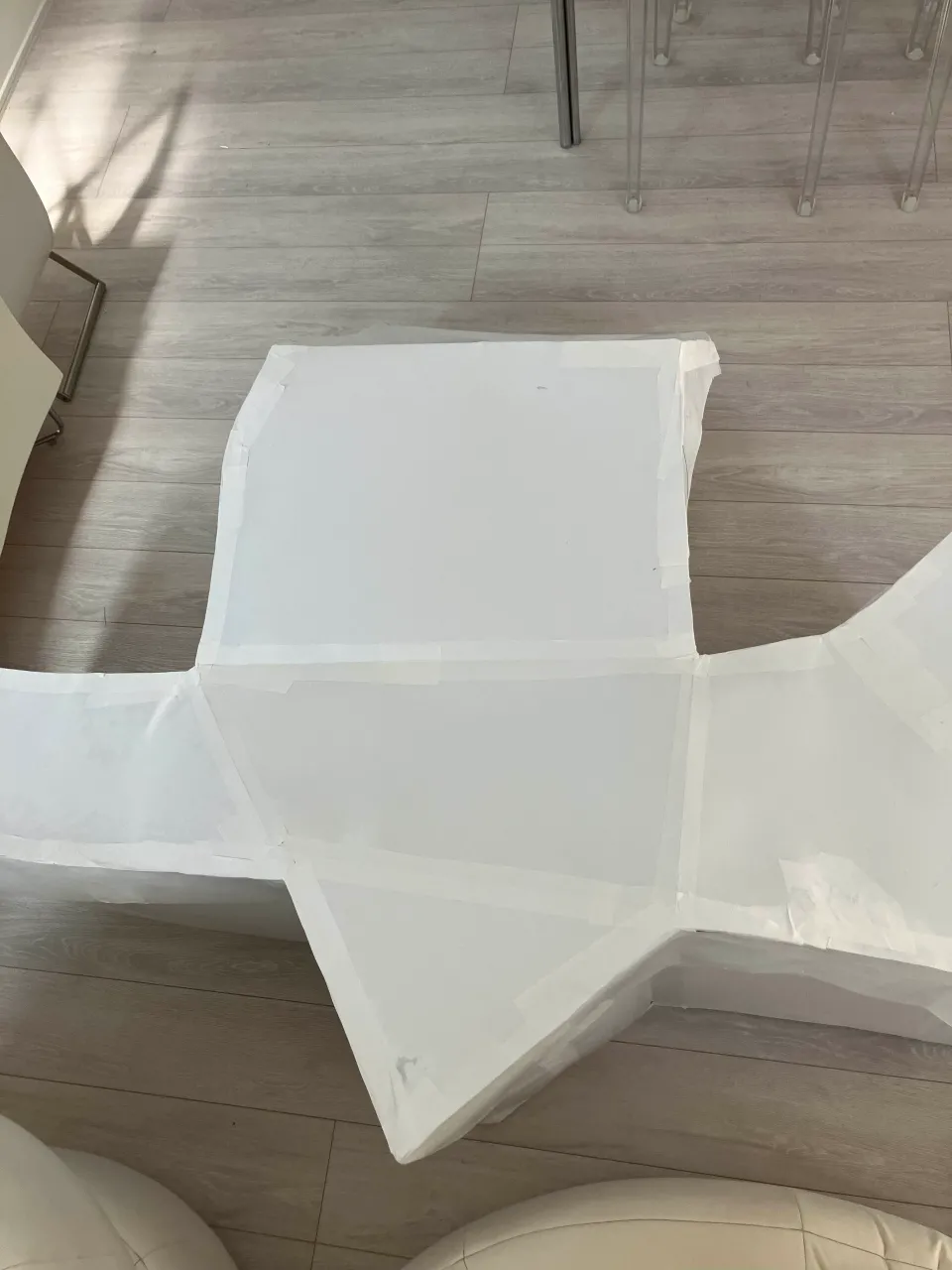 展示品の搬送箱の自作