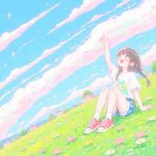 あの空に憧れて — エンダーガールさんのAIイラスト