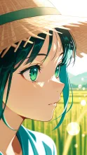 麦わら帽子・姉妹