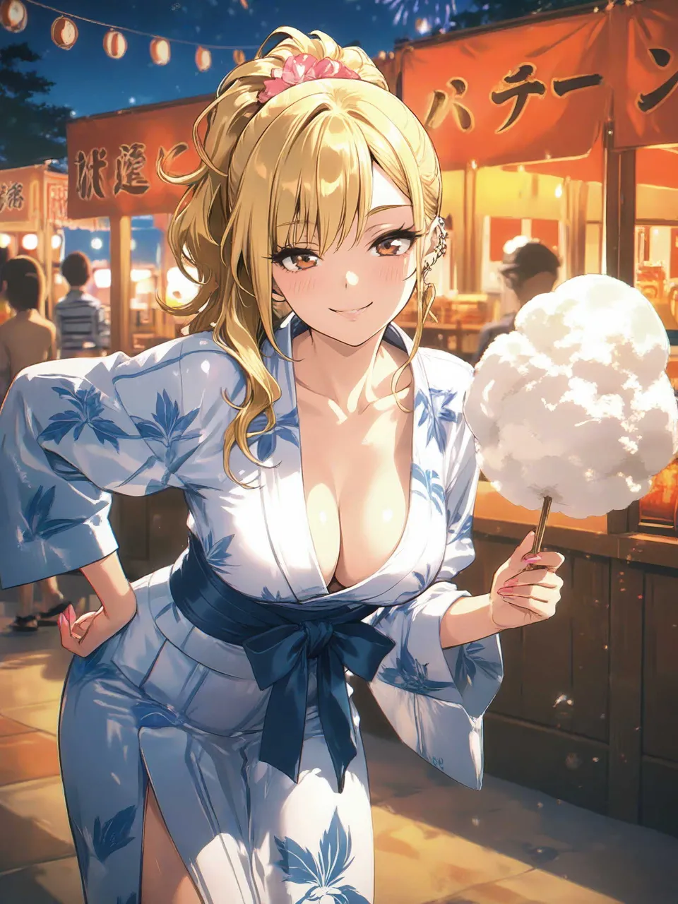 ギャルと夏祭り4