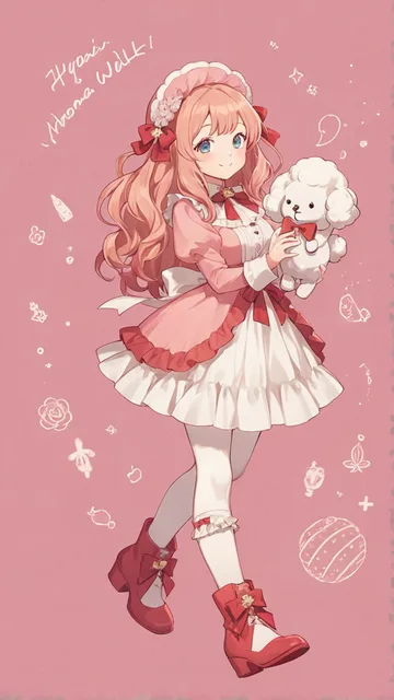愛しのプードル人形ちゃん