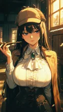 予想以上に色気が出た美人探偵