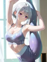 朝のポーズ·息だけを数えて の投稿作品