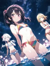 ギャル三人組·灼けた素肌の夏女神 の投稿作品