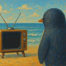たたずむペンギン — artodyssey2025さんのAIイラスト