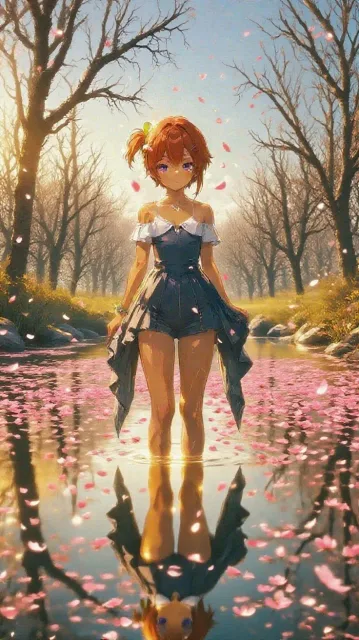 花見 間にあったよ ほら...満開に咲いているよ