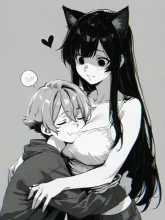 ヤンデレ猫姉さん — 山中さんのAIイラスト