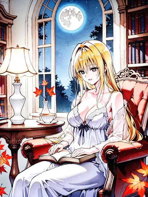 Tearju Lunatique from To Love… - 単衣の肩