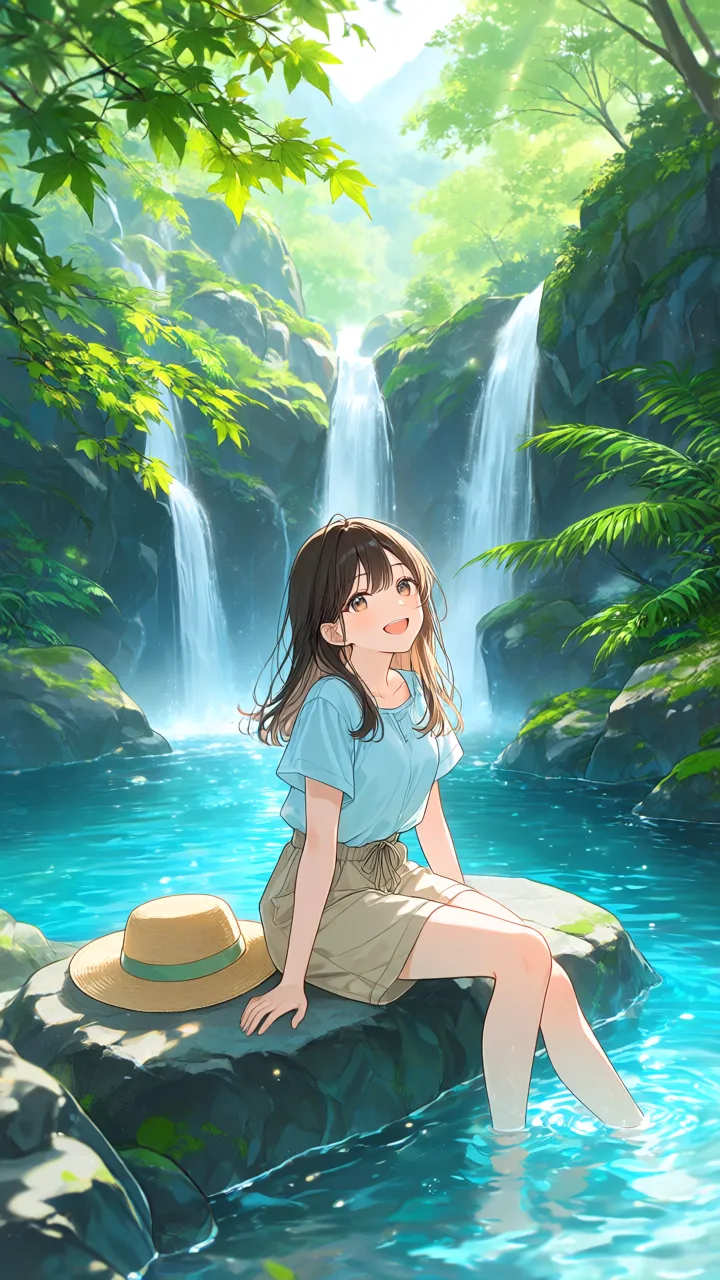 P　清涼のオアシス — サトリさんのAIイラスト