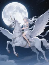 夜空の散歩
