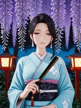 扇子·秋の夜の舞 の投稿作品