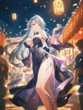 龍踊を見上げる·長崎くんちの夜に の投稿作品