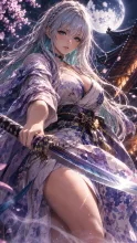 女剣士·凛と刃を構えて の投稿作品