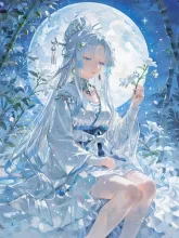 月の王女というキーワードで最初にイメージしたのはかぐや姫でした