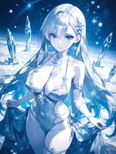 氷の微笑…してない