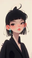 画像生成チャレンジ·前髪 の受賞作品