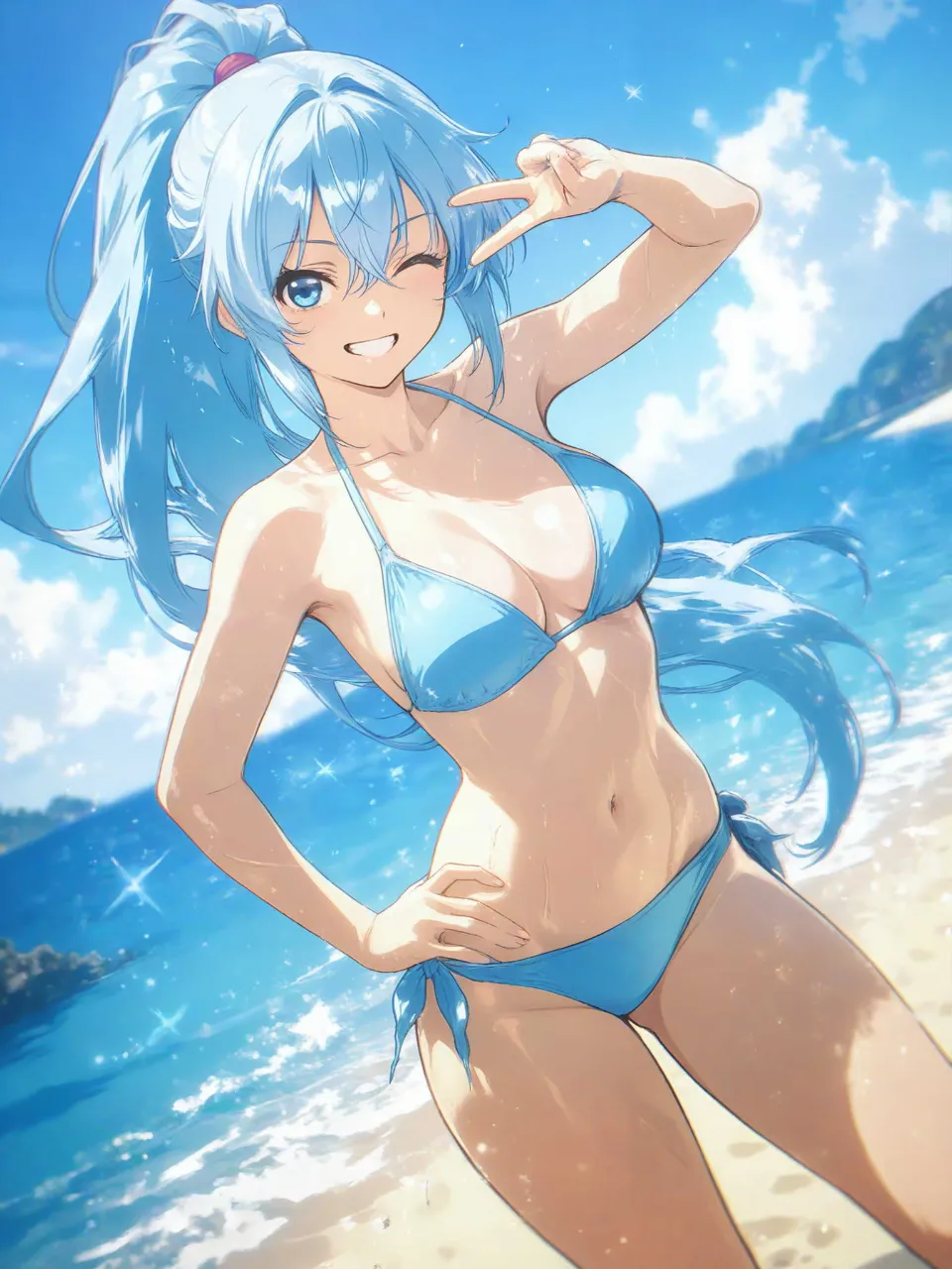 真夏のビーチ13