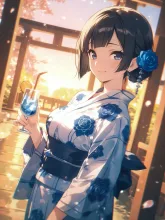 お祓いの後は聖水を飲んで清めましょ