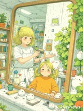 【森の中の美容室】プロンプトあります🙌🏻💓